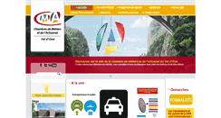 Desktop Screenshot of cma95.fr